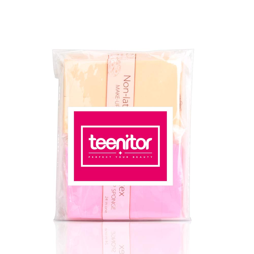 Teenitor esponja multiusos para base, corrector y polvos
