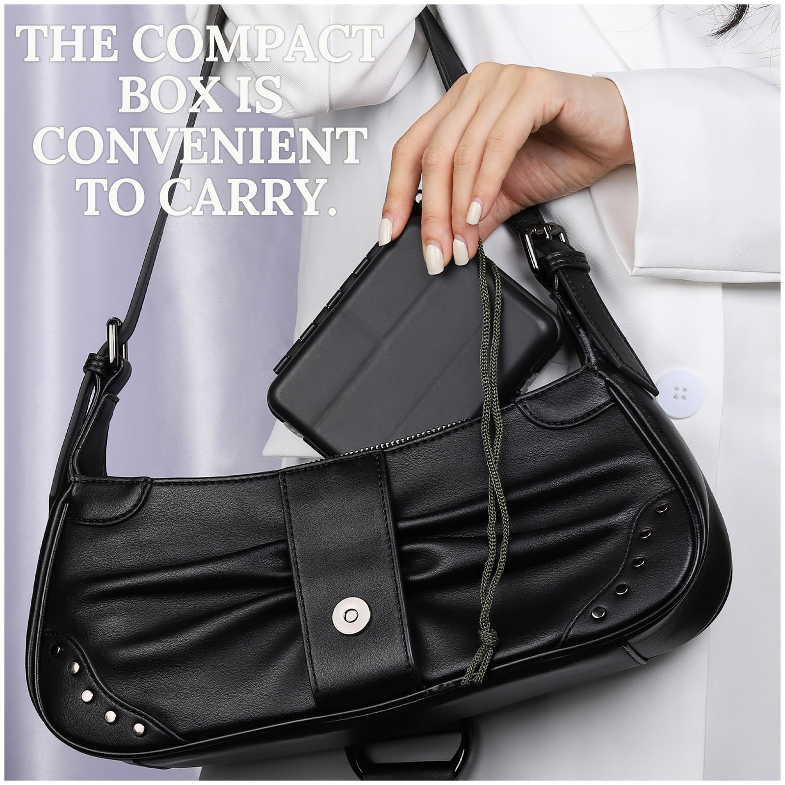 Teenitor estuche organizador accesorios cabello: transporte ordenado en bolsa de danza