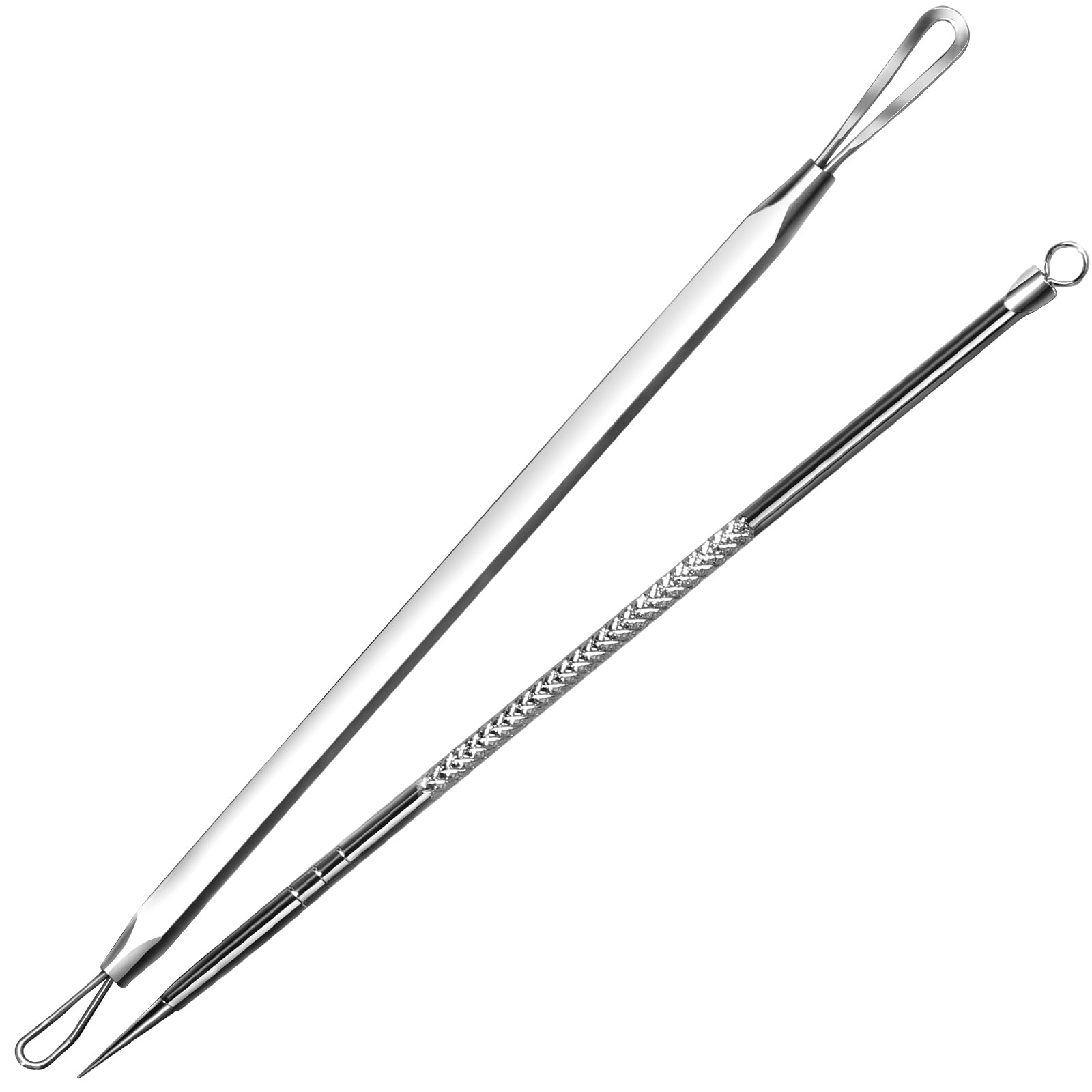 Teenitor extractor-punta-aguja: punta precisa para abrir poros con delicadeza.