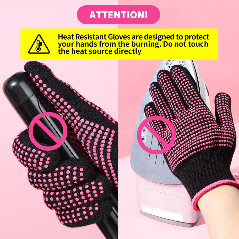 Teenitor guantes con protuberancias de silicona que aumentan la protección frente al calor.