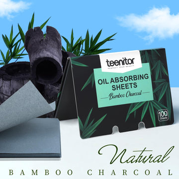 Teenitor hojas portátiles para bolso, absorbentes y listas para retoques.