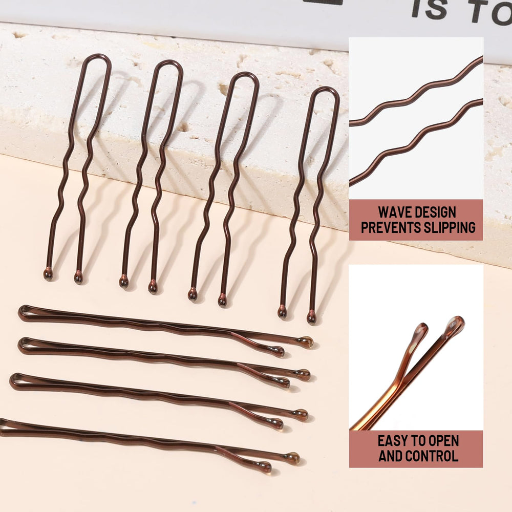 Teenitor horquillas discretas, casi invisibles para un look natural.