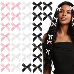 Teenitor lazo rosa para el cabello, ideal para peinados diarios
