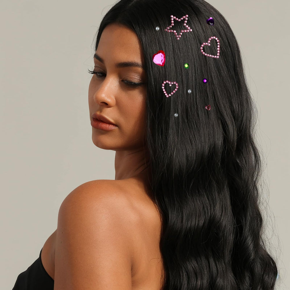 Gemas Teenitor para maquillaje festival con brillo festivo