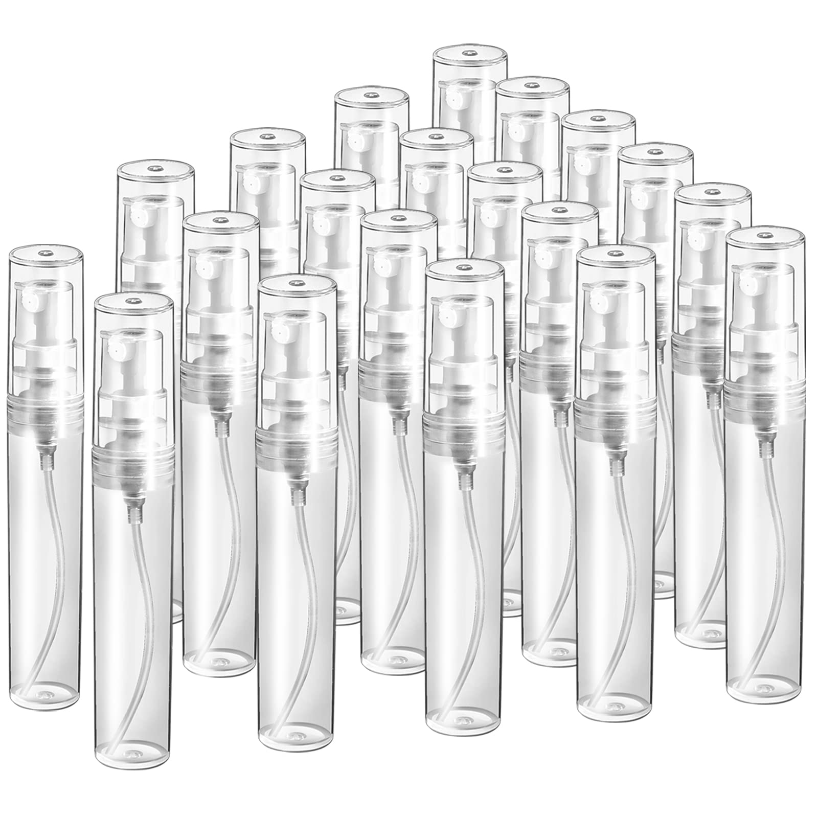 Teenitor mini spray 5ml, botellas transparentes para ver la cantidad de perfume fácilmente.