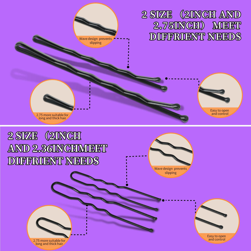 Teenitor pinzas para cabello de varios tamaños para diferentes texturas