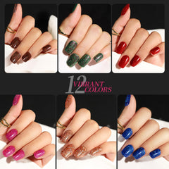 Teenitor twelve-size press on nails cover a wide range of nail beds