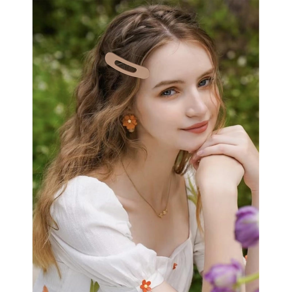 Pack de 6 pinzas planas TEENMANG para varios looks.