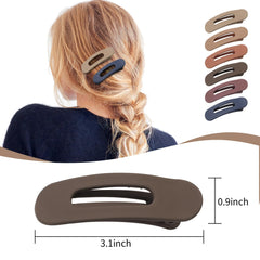 Pinza plana TEENMANG con agarre fuerte para cabello resistente.