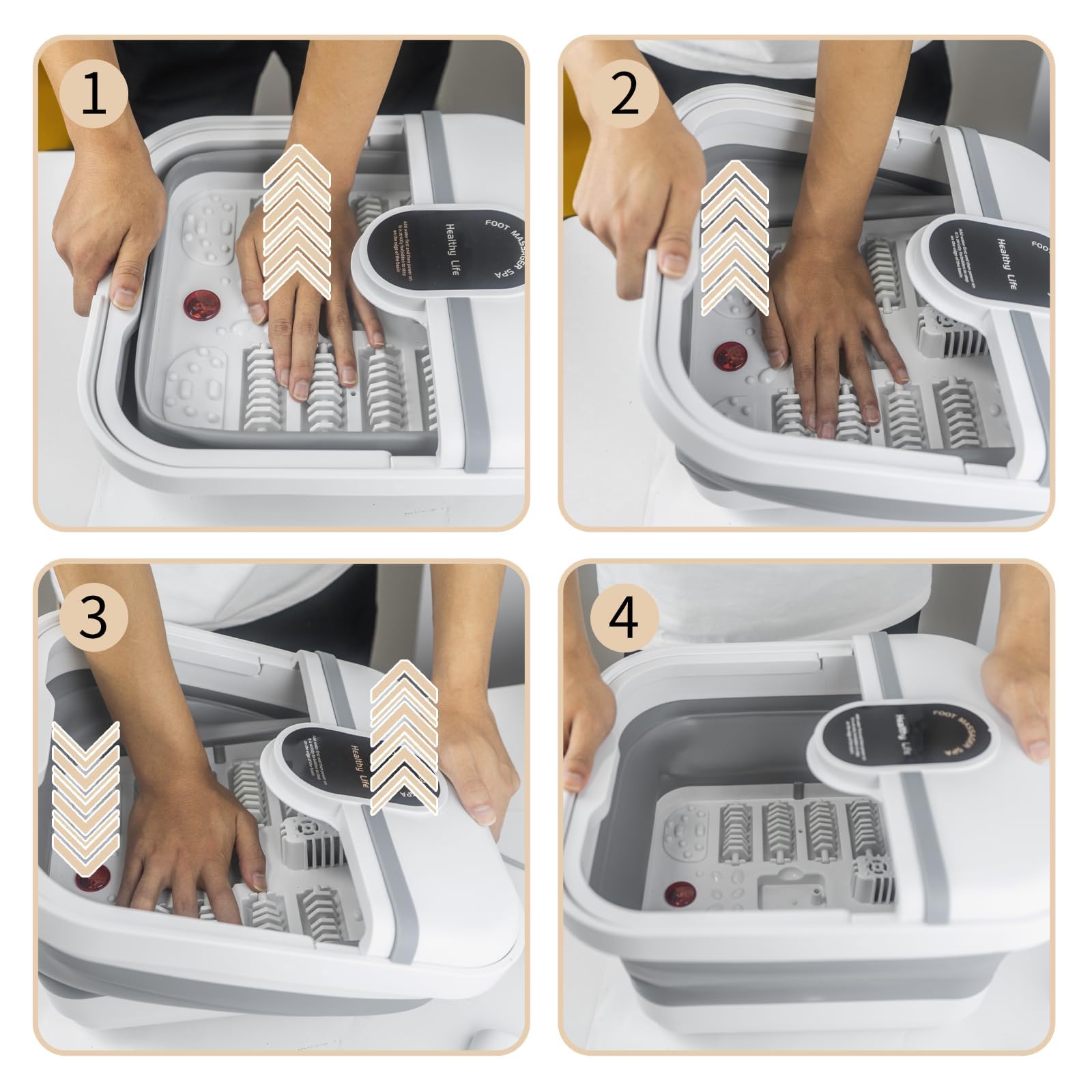 teepten pie spa con burbujas para una experiencia suave.