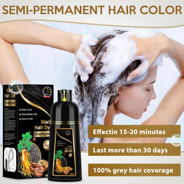 Cabello antes y después con brillo natural gracias a Temgofeau