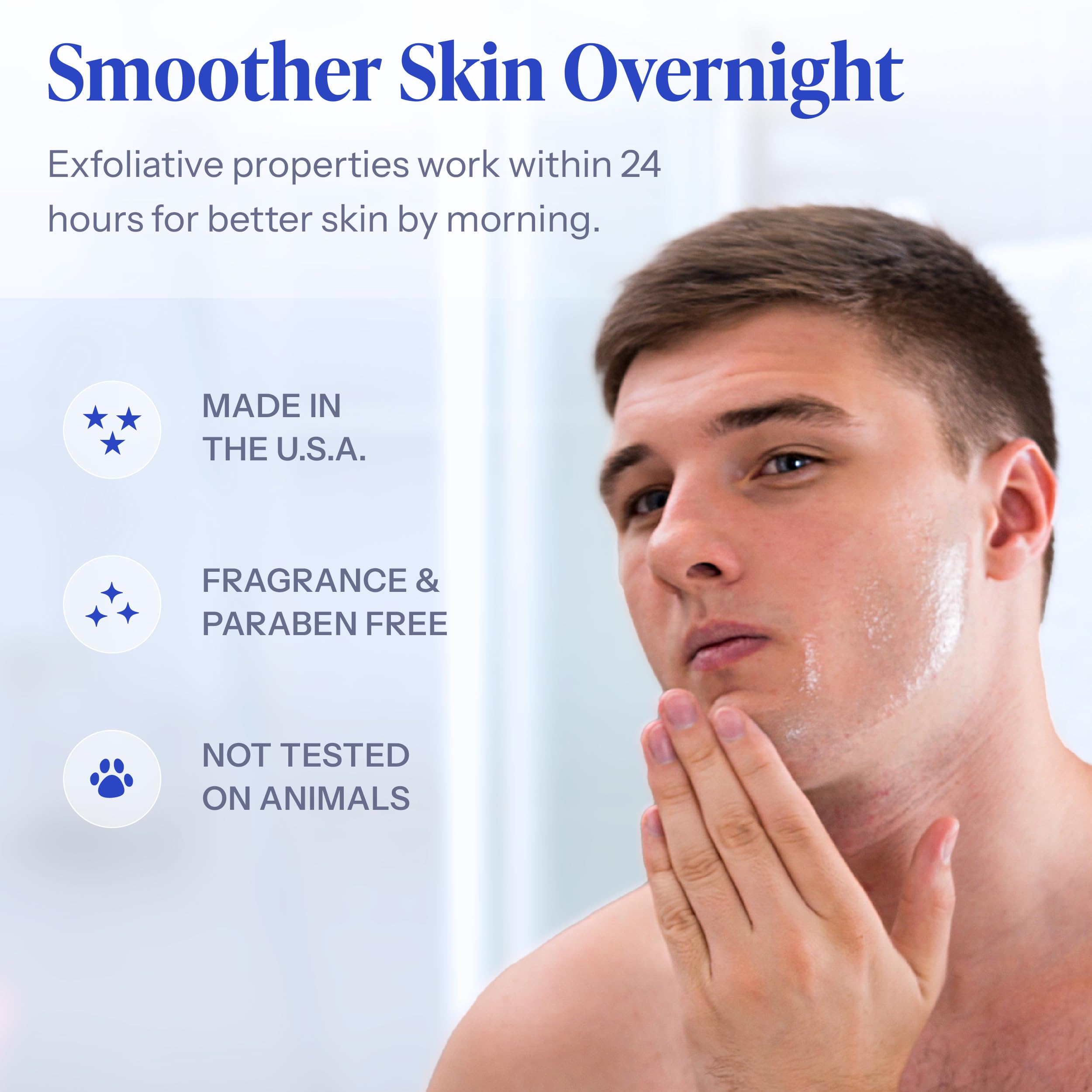 Cuidado post-afeitado: Tend Skin Air hidrata y cuida la piel.