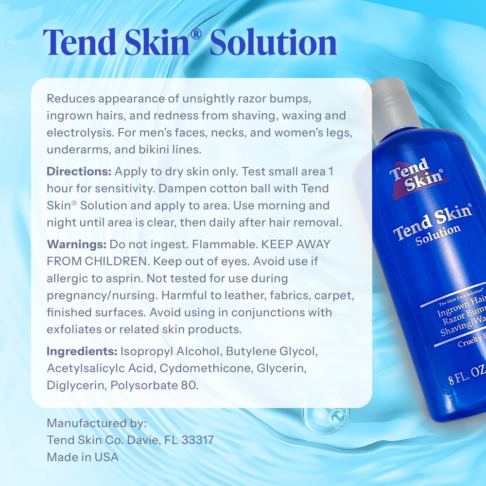 Tend Skin libre de crueldad: producto sin pruebas en animales.