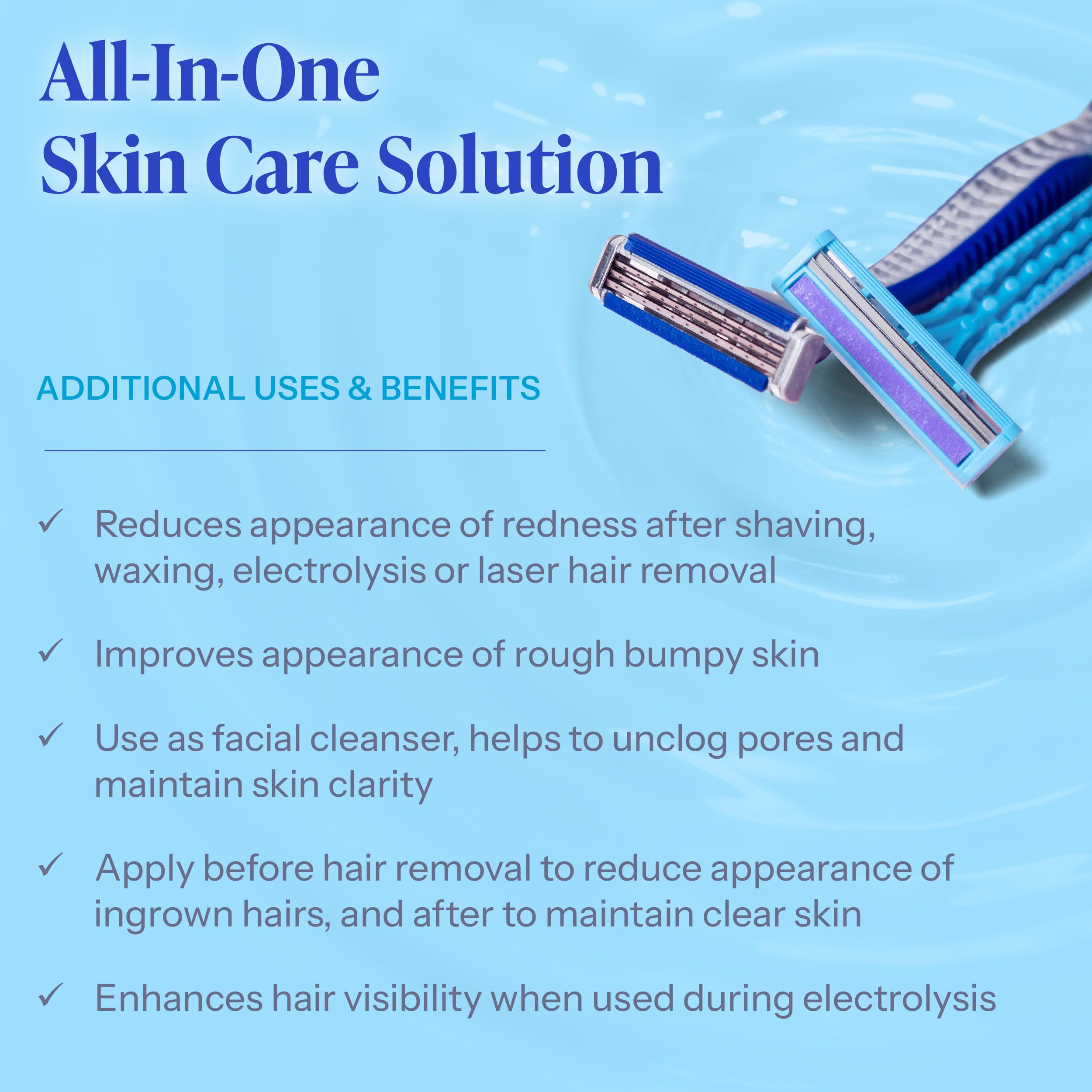 Tend Skin tonico facial: actua como micro-exfoliante suave.