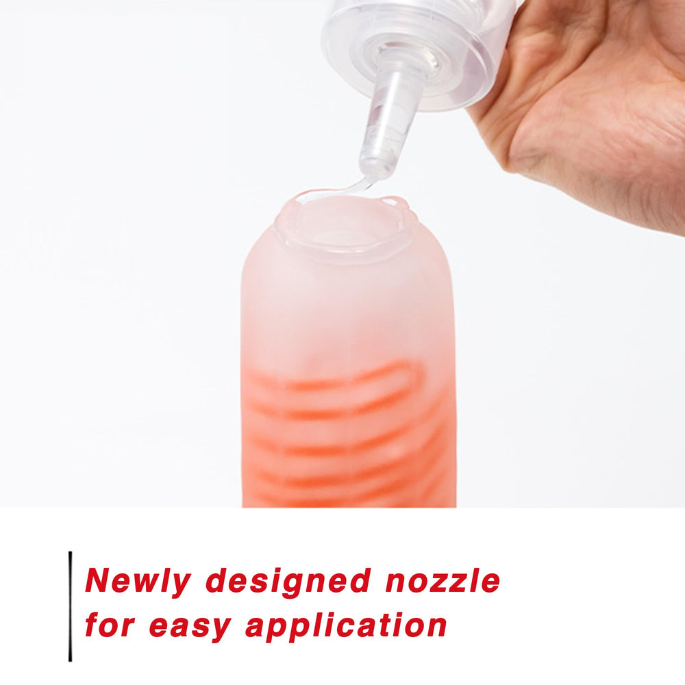 TENGA Lotion TLO-002 Rouge: format pratique pour des applications rapides et discrètes.