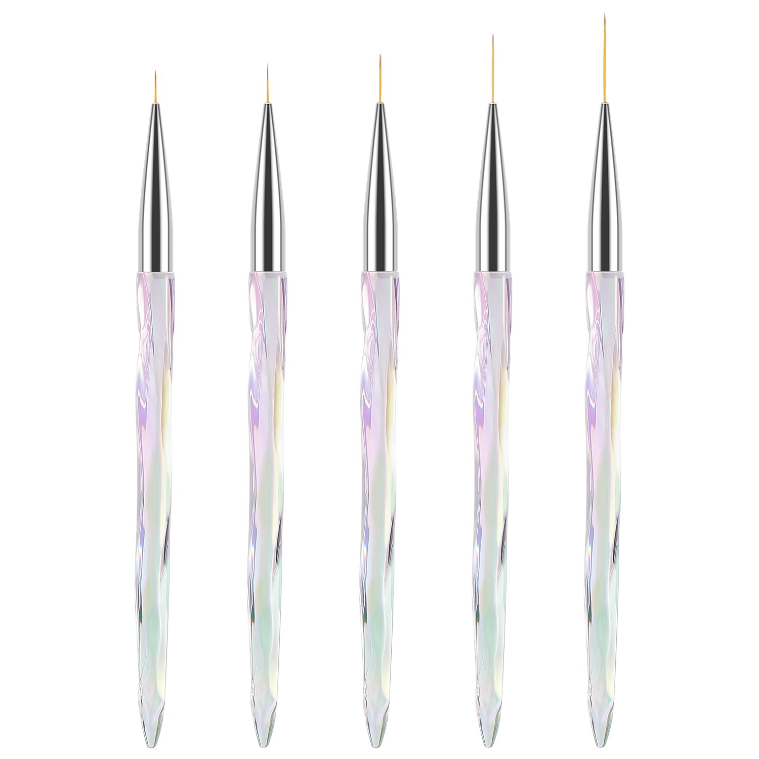Pincel delineador TEOYALL de 7 mm para trazos finos en gel.