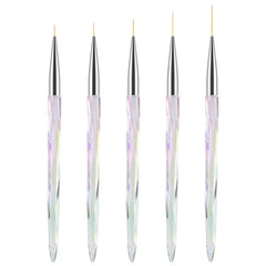 Pincel delineador TEOYALL de 7 mm para trazos finos en gel.