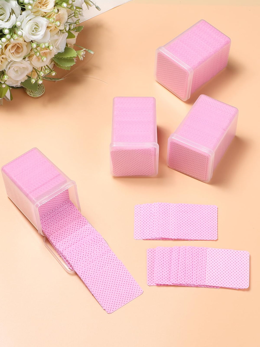 TEOYALL toallitas sin pelusa para uñas, higiene segura para limpieza de herramientas y extensiones.