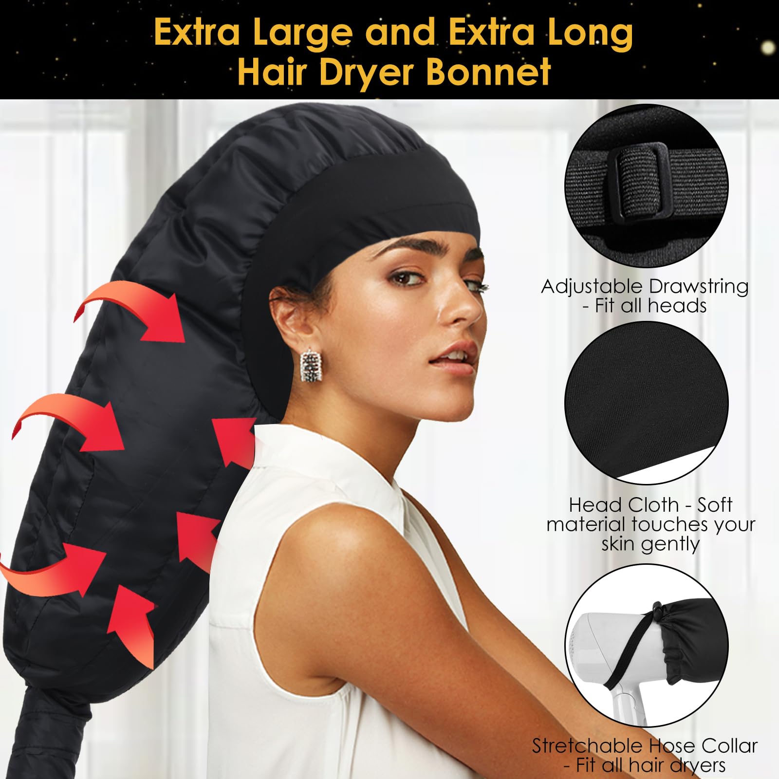 TEPENAR manguera flexible larga para secado uniforme