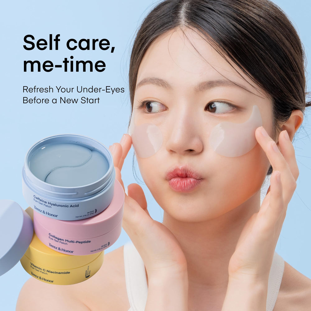 Parches de ojos TEREZ Y HONOR con ceramidas y aceites nutritivos
