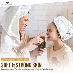 Aplicación facial y de manos y pies con Terra Lotus, cuidado natural