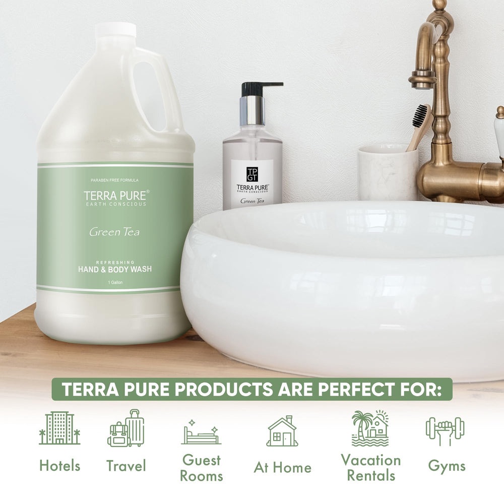 Terra Pure Envase Eco Amigable: packaging sostenible para hoteles.