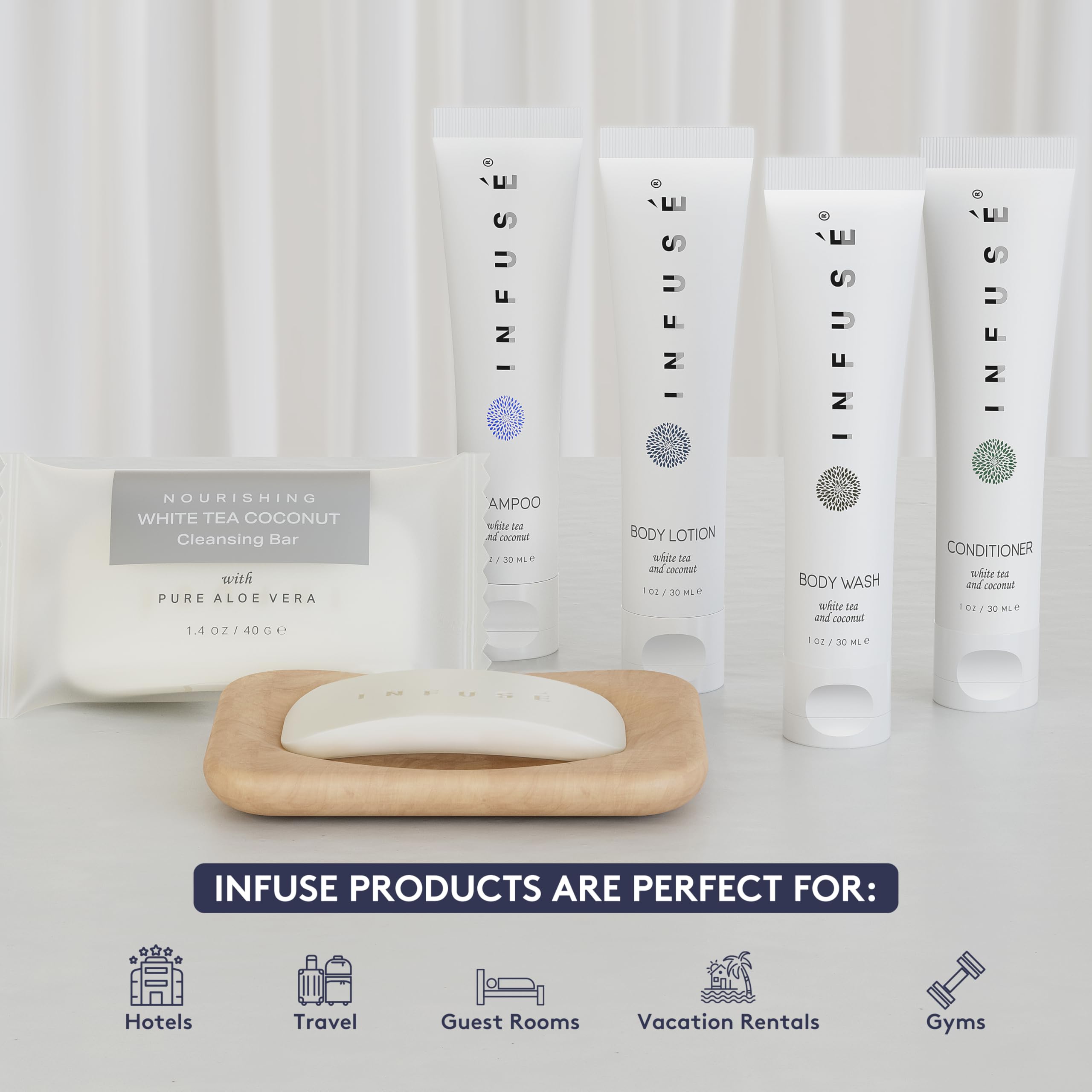 Terra Pure Infuse acondicionador mini: suavidad duradera para cabello durante viajes