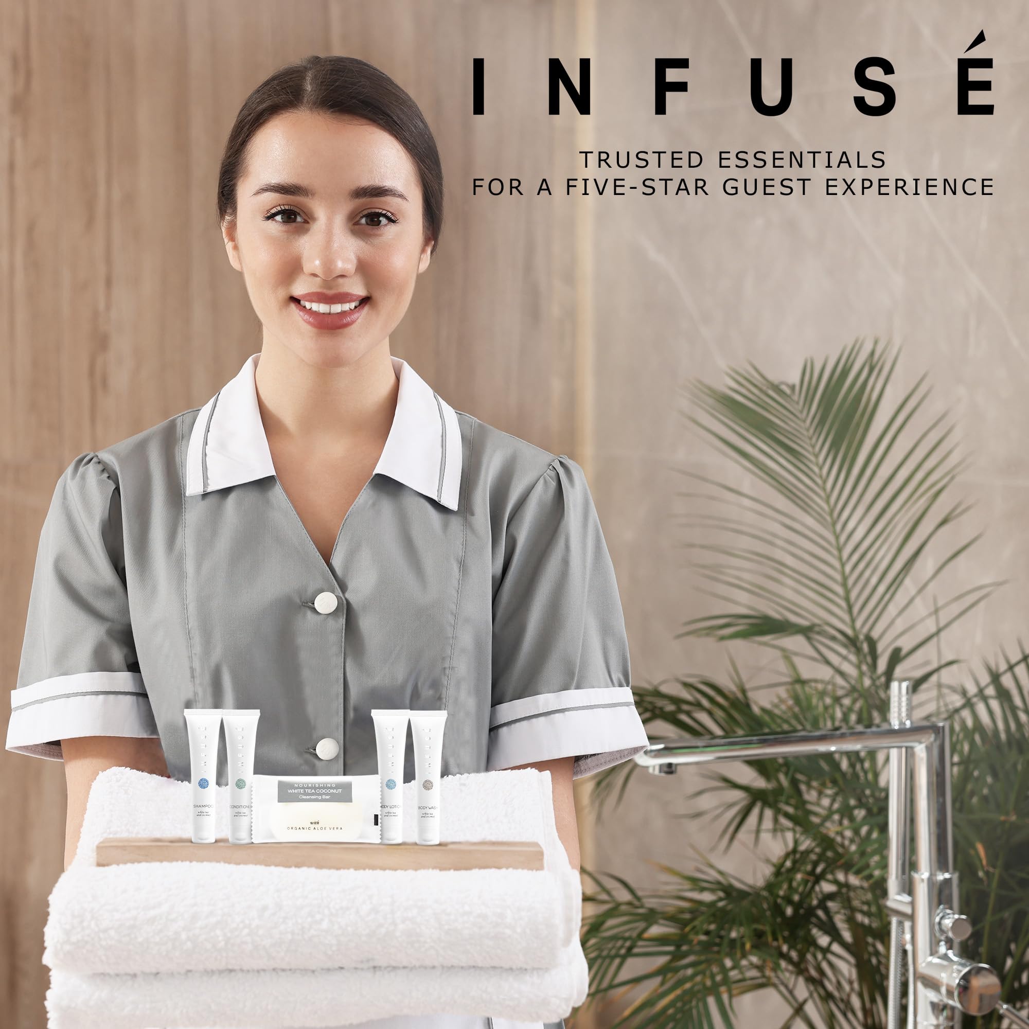 Terra Pure Infuse ambiente de hotel: experiencia sensorial agradable