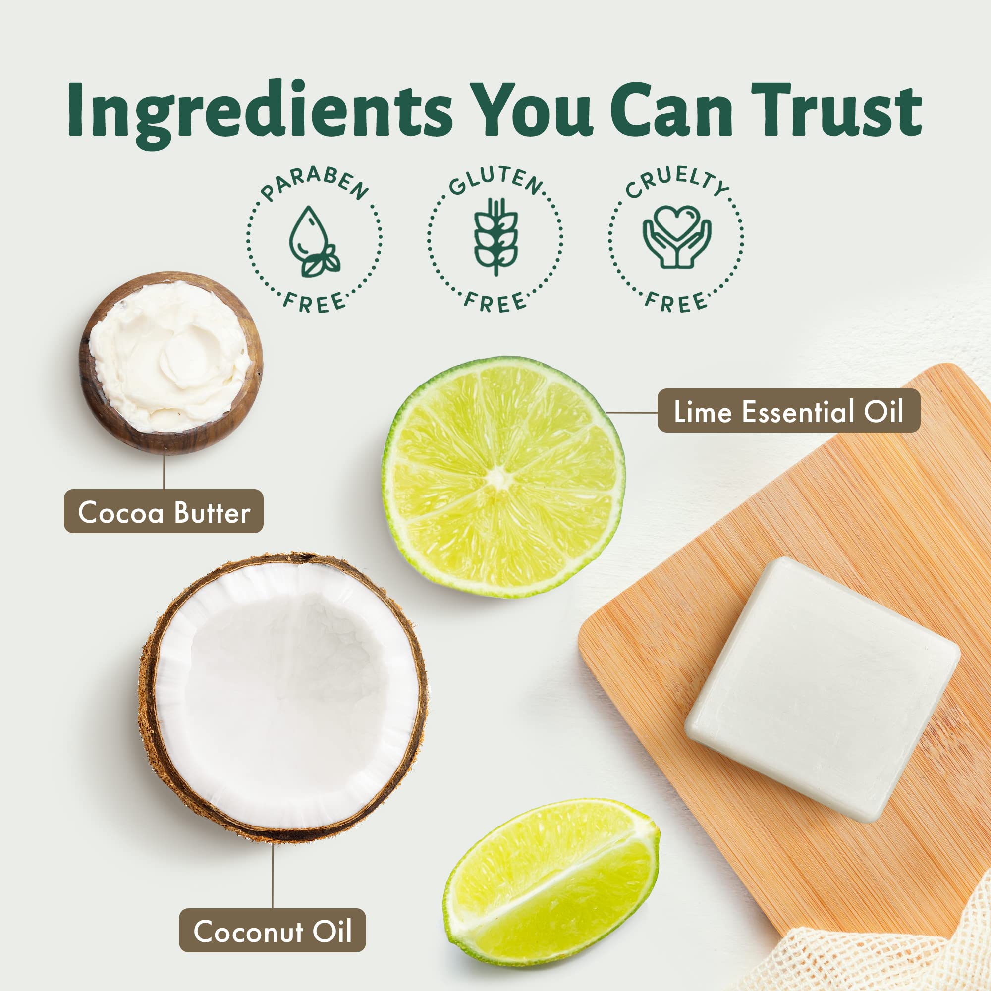 Uso diario en la ducha para cabello nutrido con Terra Pure.