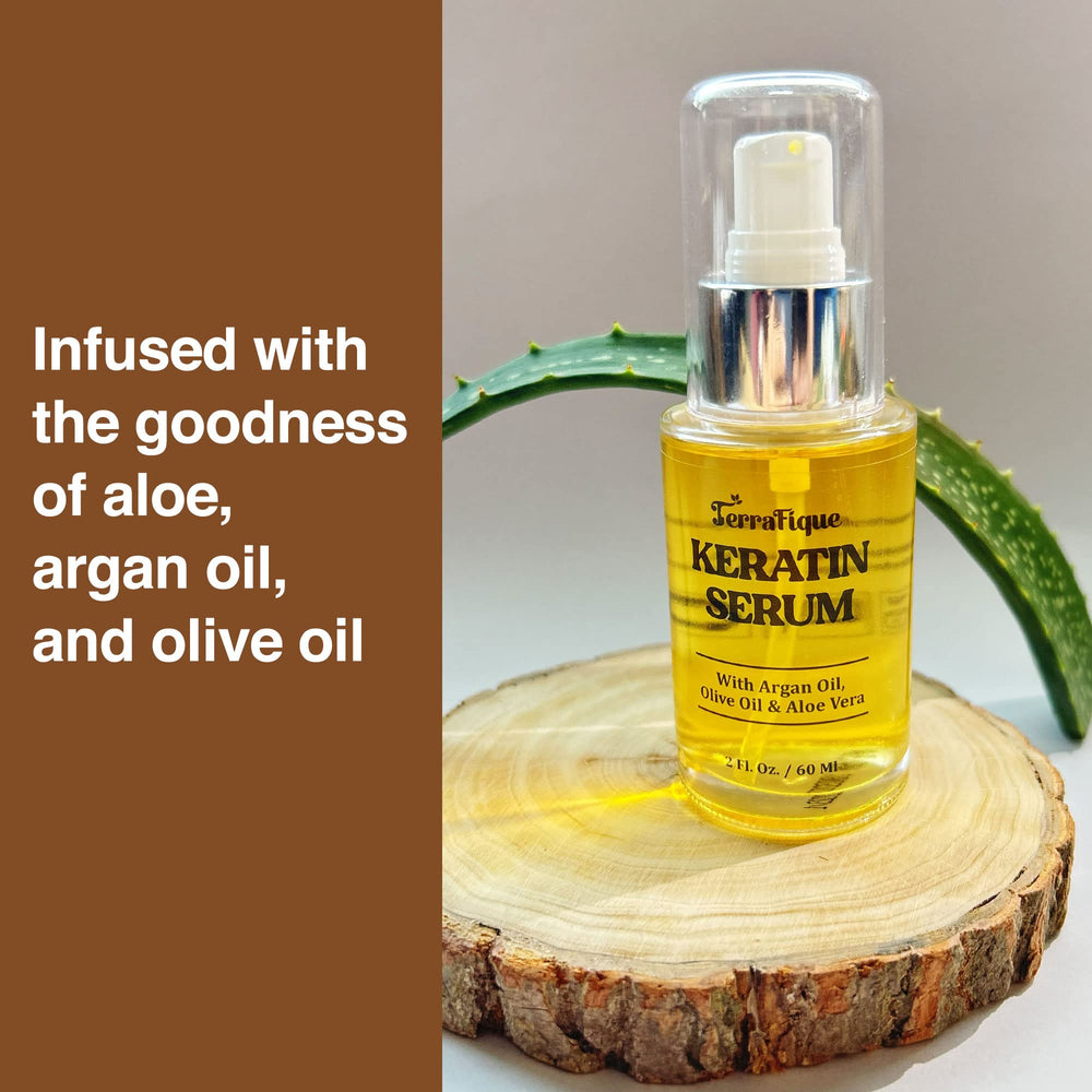 Terrafique proteccion-calor serum previene daños y mantiene suavidad