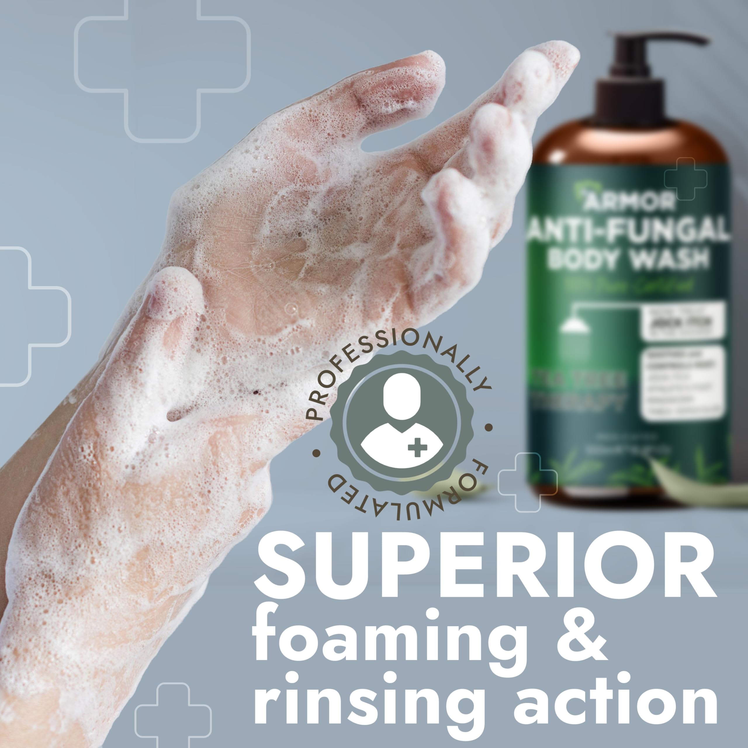 Terramed Just Think Comfort: aroma ligero tras la ducha.
