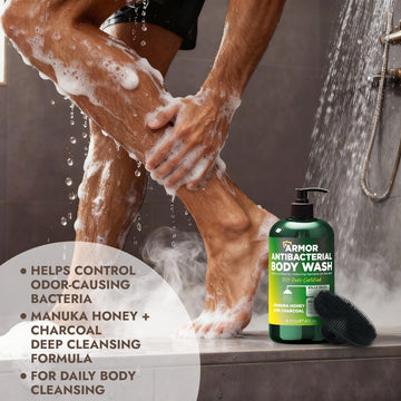 Terramed Just Think Comfort contiene miel de Manuka y carbón activado para purificar poros.