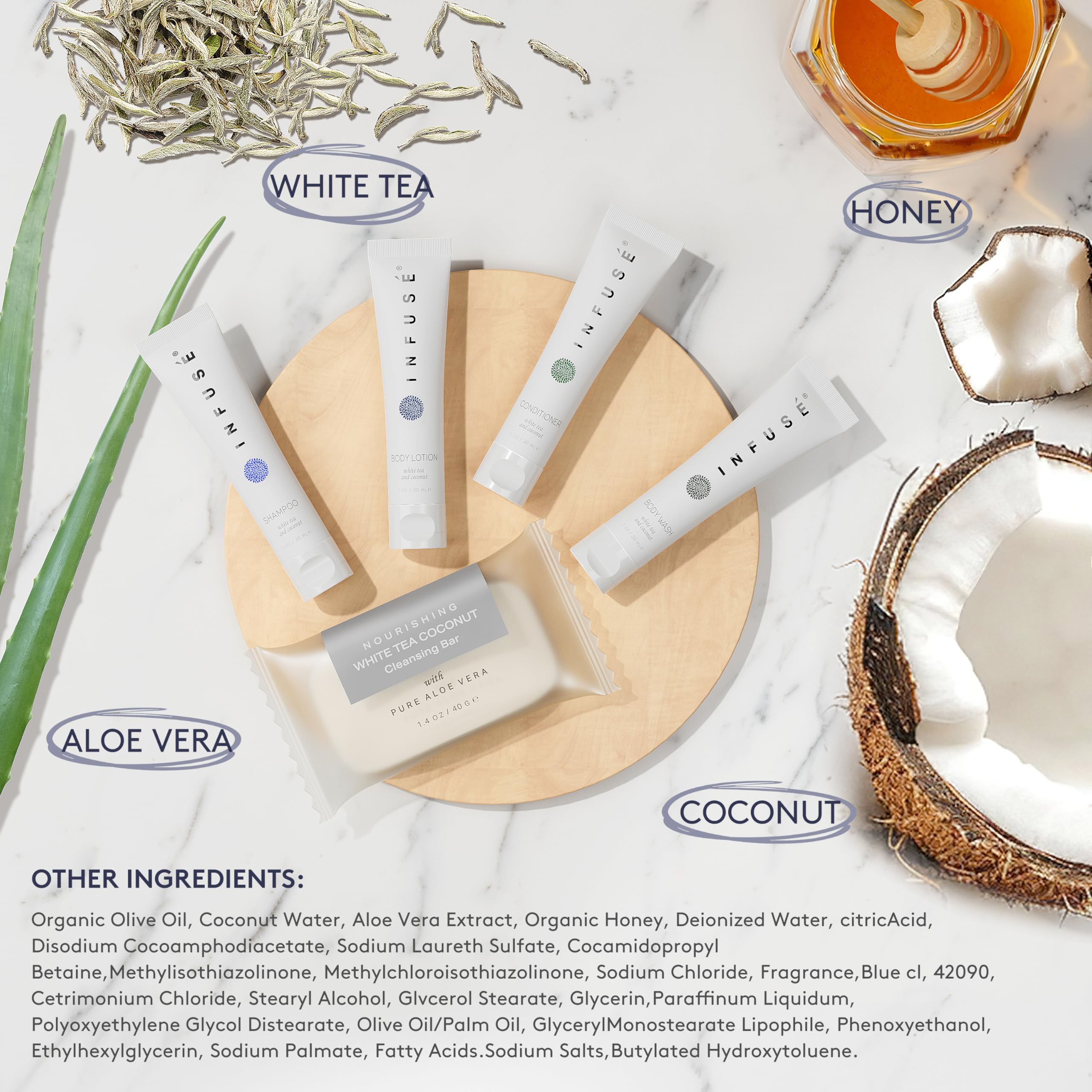 Terra Pure Infuse barra jabón mini, experiencia aromática suave