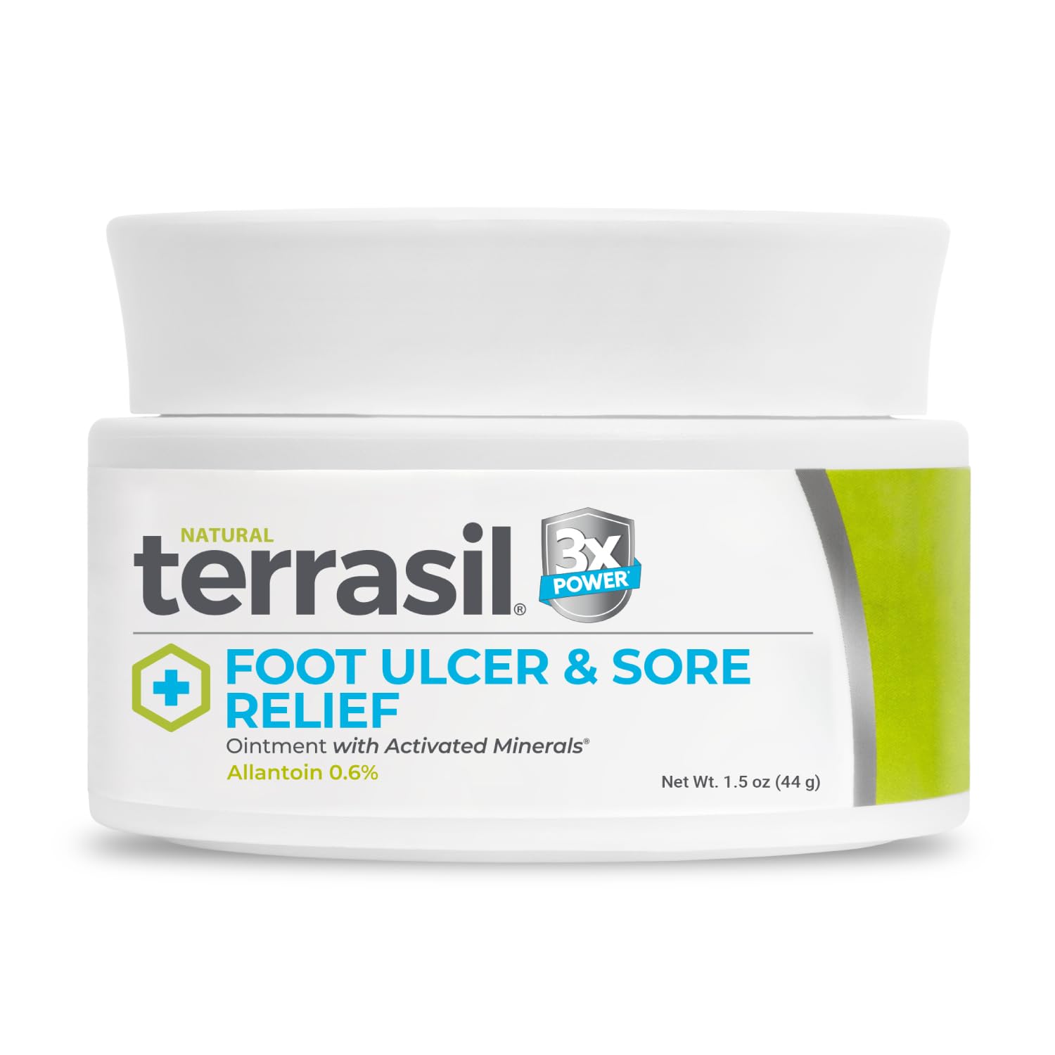 Terrasil crema para úlceras en el pie ofrece una barrera protectora para la piel.