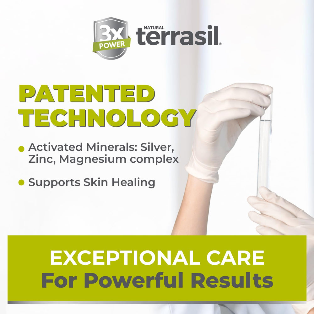 Terrasil Jabón Foliculitis: aprobado por dermatólogos para piel sensible.