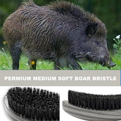 Terrilee cepillo ondas madera haya natural brinda durabilidad y estilo.