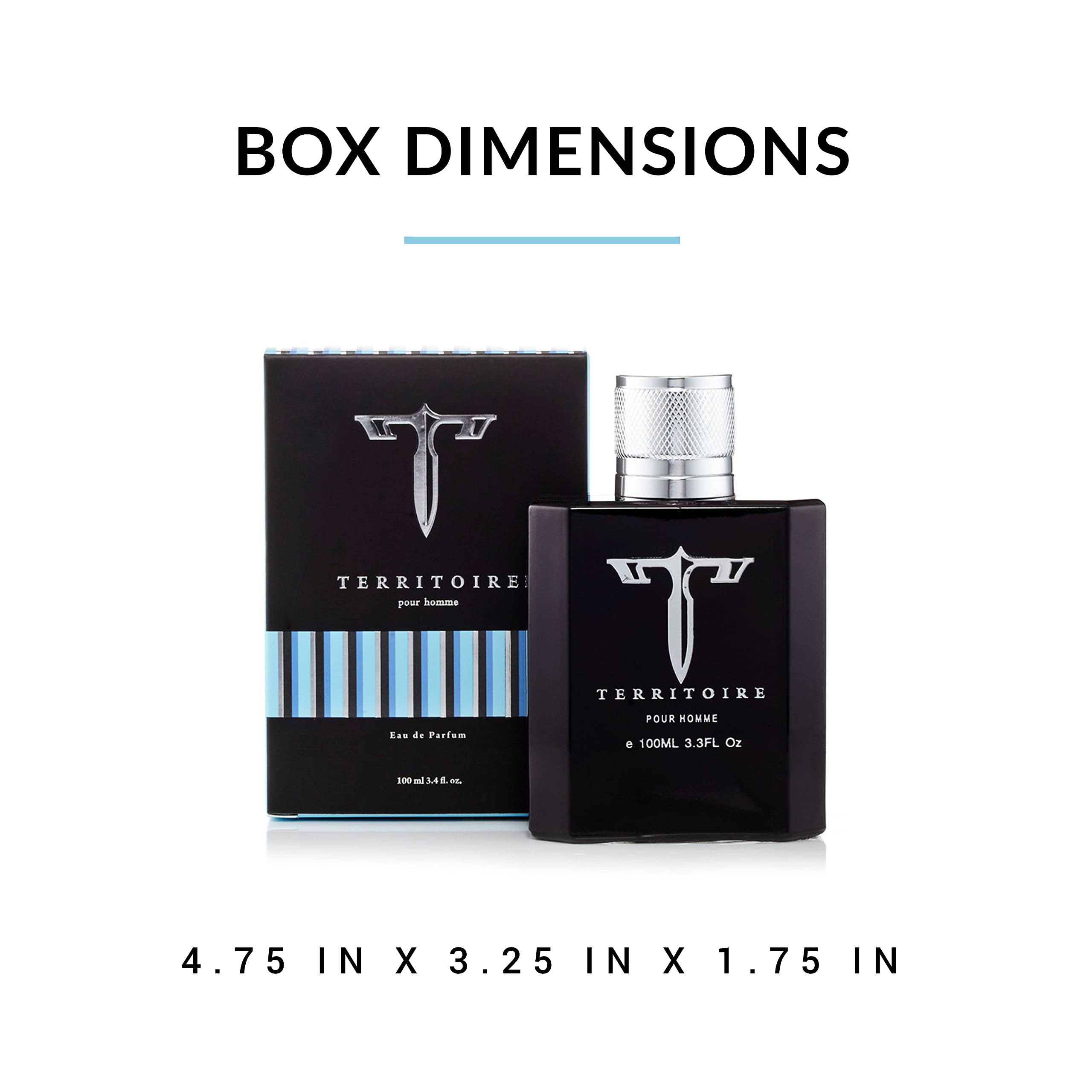 Territoire Eau de Parfum, diseño de envase que complementa atuendos.