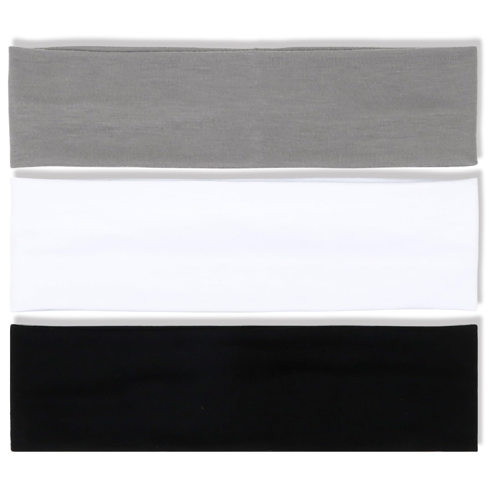 Diadema TERSE blanca, ajuste cómodo para yoga y entrenamiento sin deslizamiento.