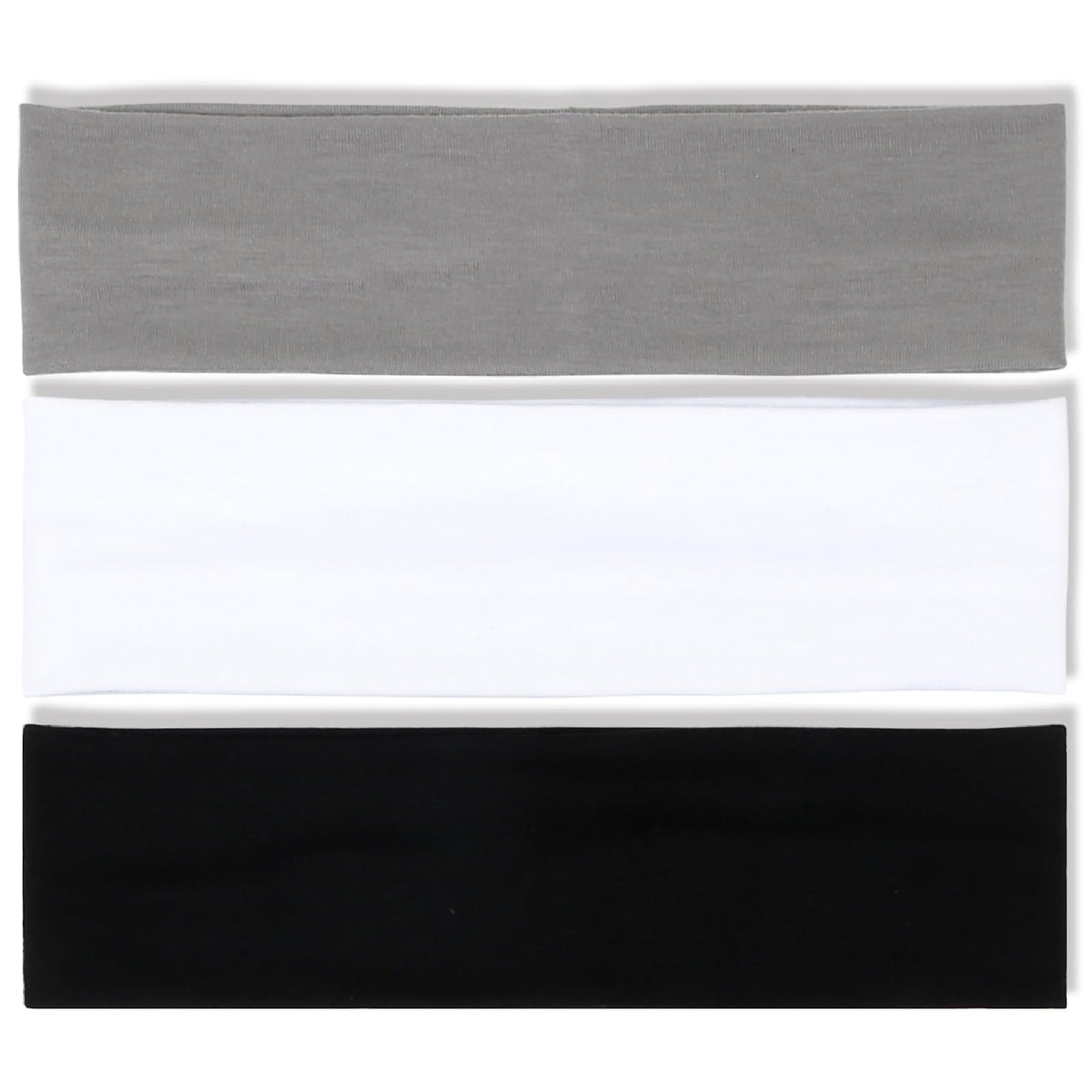 Diadema TERSE blanca, ajuste cómodo para yoga y entrenamiento sin deslizamiento.