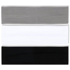 Diadema TERSE blanca, ajuste cómodo para yoga y entrenamiento sin deslizamiento.