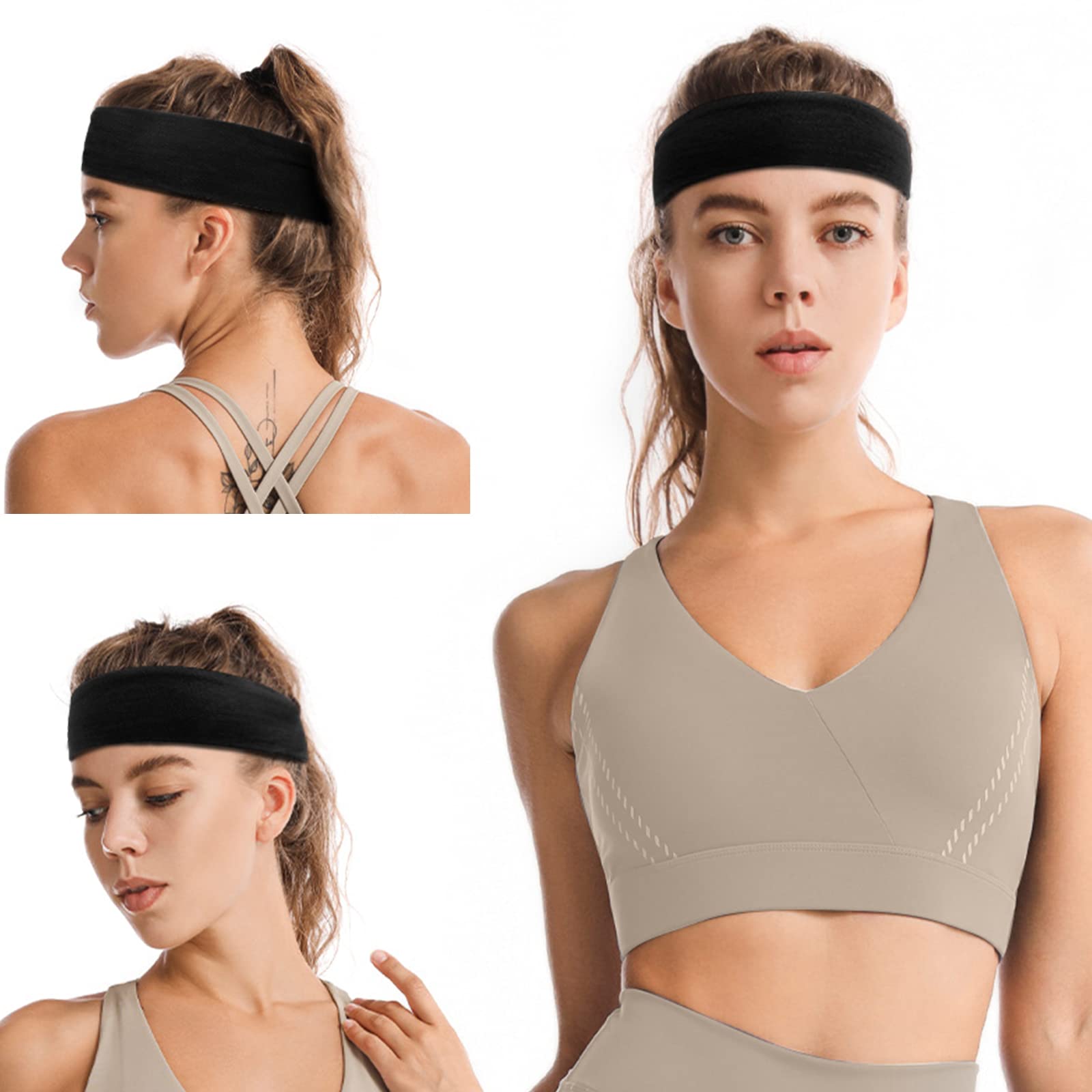 Diadema TERSE para cabello corto, estilo minimalista y ajuste cómodo.