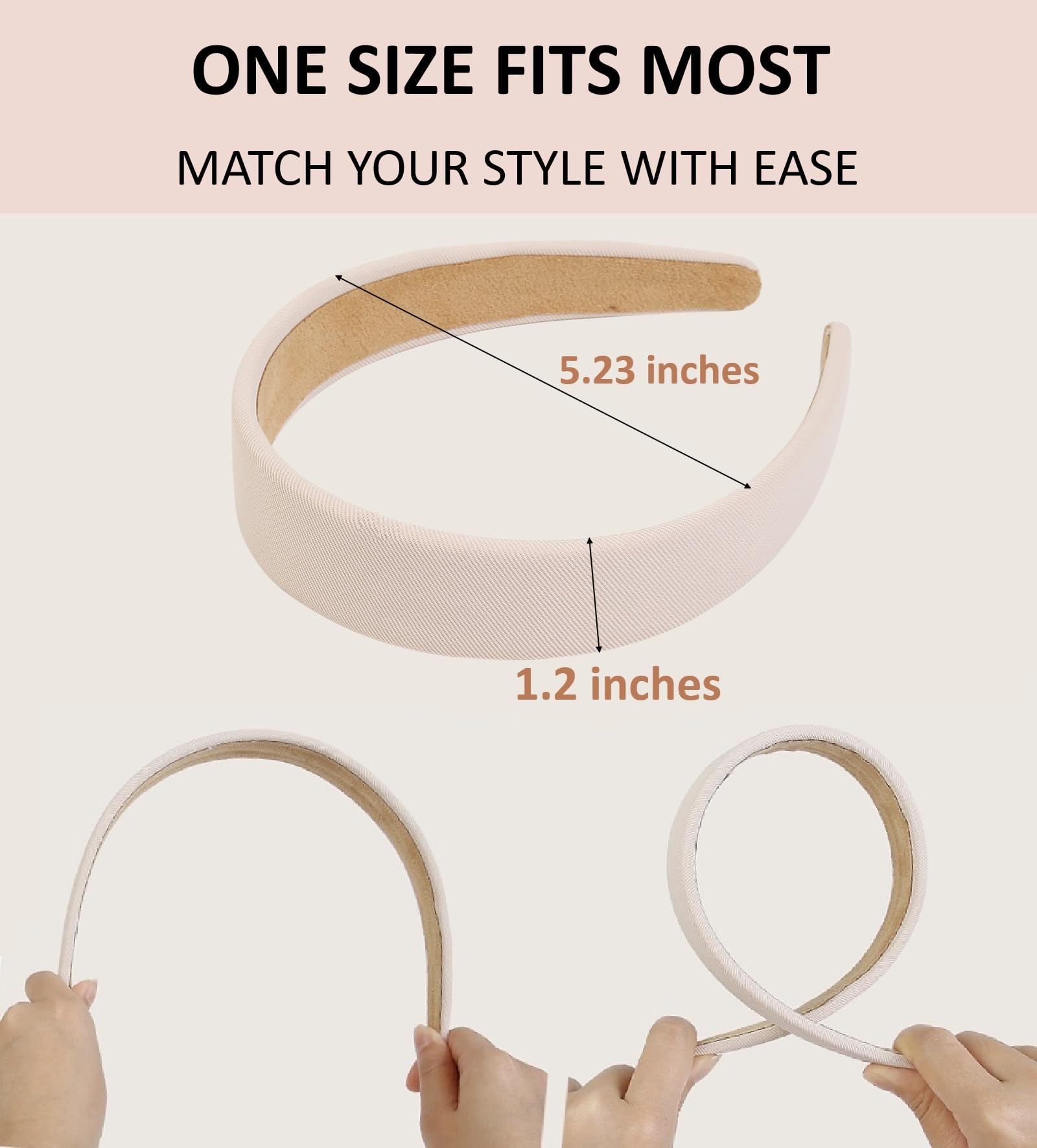 Diadema TERSE versátil para festivales y fiestas, combina con distintos estilos.