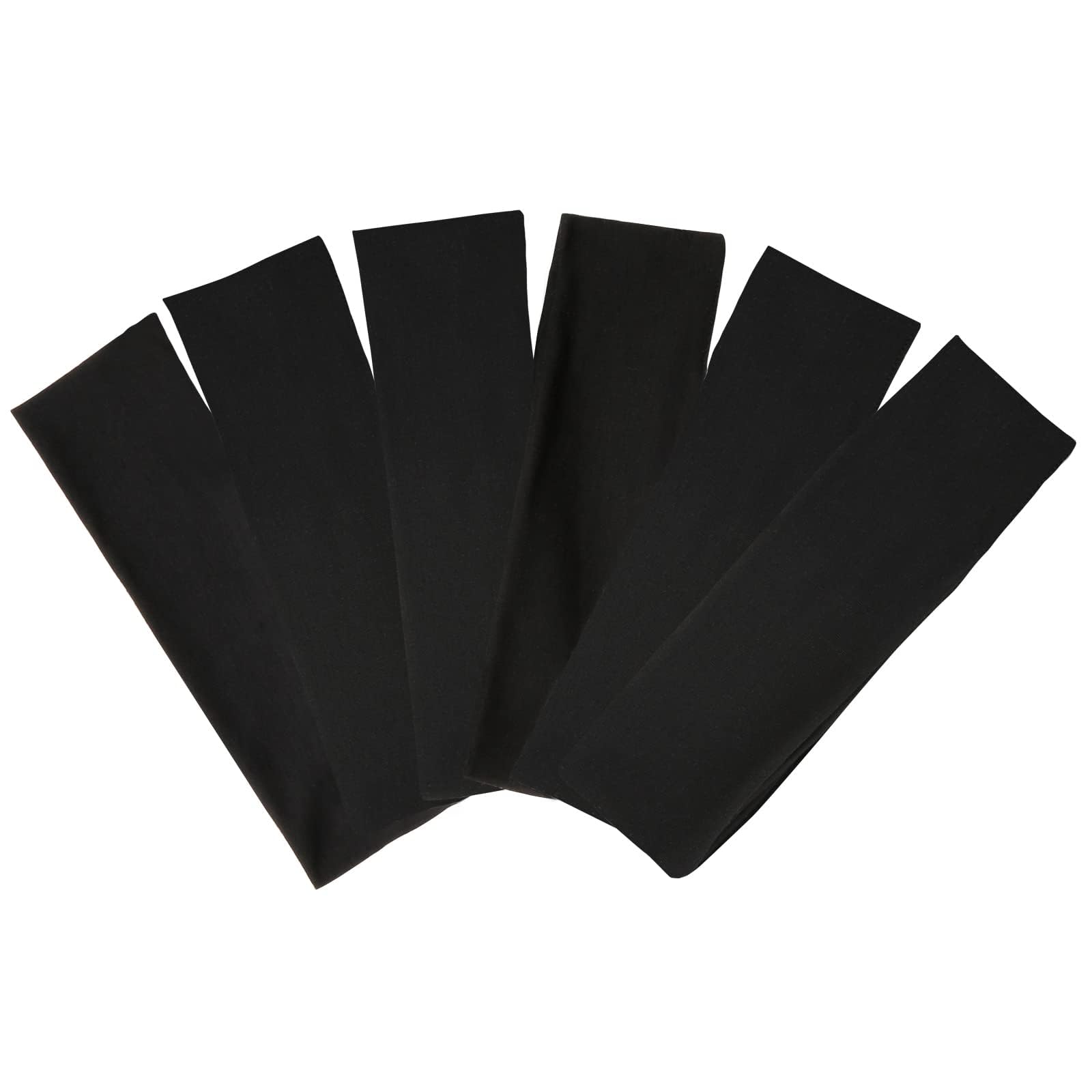 Diadema TERSE negra, tejido suave, perfecto para cabello corto y uso diario.