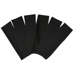 Diadema TERSE negra, tejido suave, perfecto para cabello corto y uso diario.