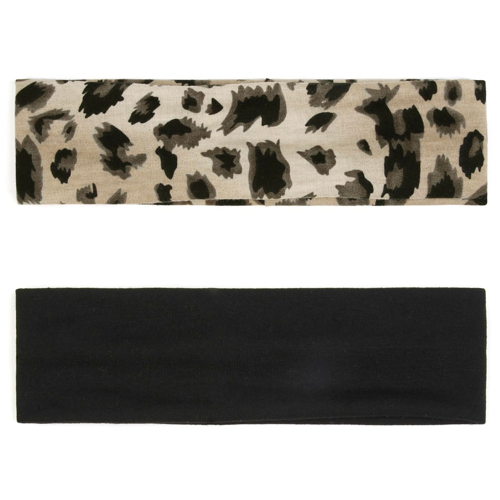 Diadema TERSE gris estampado, complementa vestuario diario y ofrece comodidad.