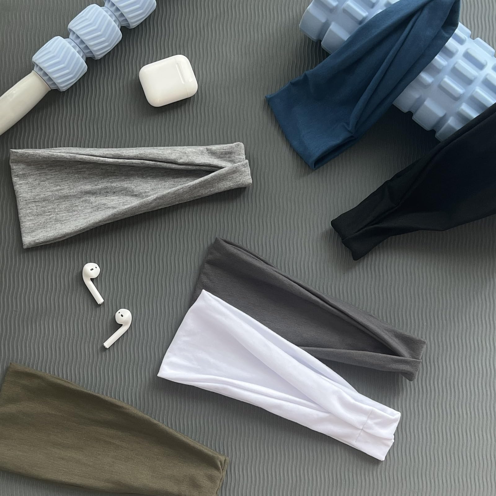 Cintas TERSE para entrenamiento: absorbe sudor y mantiene la cara despejada.