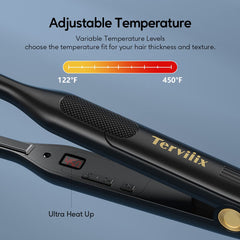 Plancha mini Terviiix con control de temperatura ajustable