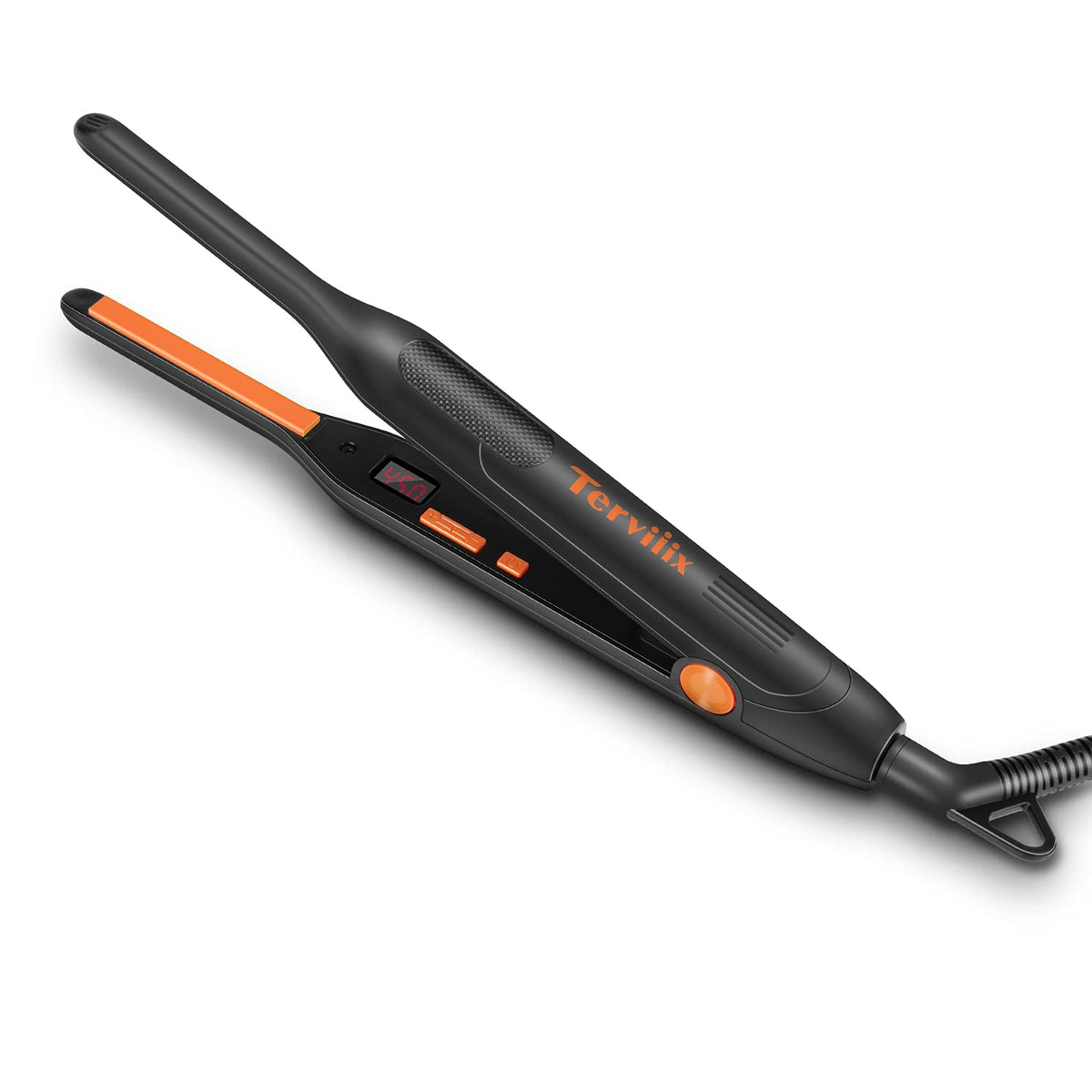 Terviiix plancha pequeña con pantalla digital para control de temperatura preciso
