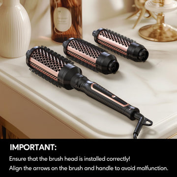 Terviiix PRO cepillo térmico 1,5 pulgadas con volumen natural