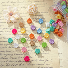 Tetizo mini flores para pelo, ideal para niñas y mujeres con cabello fino.